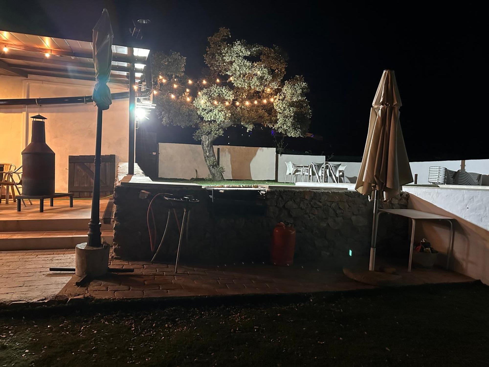 Casa Rural Quejigo Con Piscina Santa Olalla del Cala Ngoại thất bức ảnh